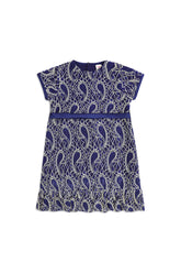 Girls’ Premium Paisley Lace Frock