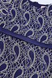 Girls’ Premium Paisley Lace Frock