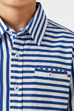 BUTTON DOWN STRIPER SHIRT
