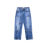 Blue Straight Jeans