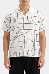 Men’s Digital Print Casual Shirt