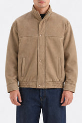 FAUX SUEDE JACKET