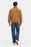 ZIP-UP SUEDE JACKET