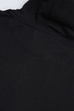 Paneled Streetwear Hoodie