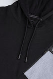 Paneled Streetwear Hoodie