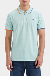 MENS TRENDY ZIPPER POLO