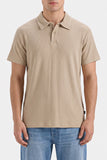 MENS TEXTURED POLO