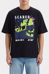 Men’s Cyber Skull Oversized Tee