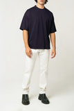 Men’s Dark Purple Oversized Tee