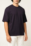 Men’s Dark Purple Oversized Tee