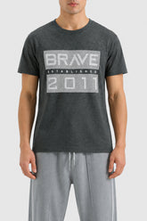 MENS HD PRINTED CREW NECK