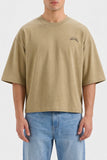 GRAPHIC BOXY T-SHIRT - KH