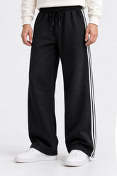 CONTRAST TAPE BAGGY FIT TROUSER