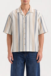 JACQUARD BOXY FIT SHIRT