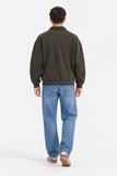 BASIC POLO SWEARTSHIRT