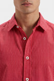 CHECKERED CROPPED SHIRT
