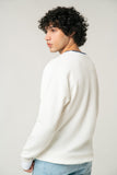 Textured Jacquard Sweatshirt