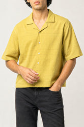 MEN CROPPED FIT SHIRT