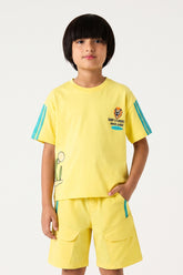 Boys' Wave Surf Graphic Boxy Fit T-Shirt