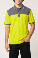 Yellow & Black Polo