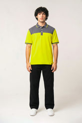 Yellow & Black Polo