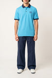 MENS CONTRAST TRIM POLO