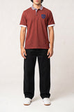 Contrast Collar Polo