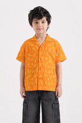 Boy's Sunset Palm Resort Shirt