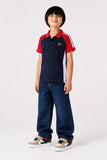 Boy's Sporty Color-Block Polo