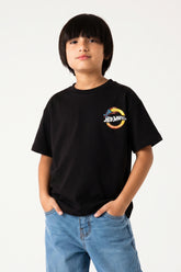 Boys' Hot Wheels Graphic Boxy Tee