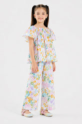 Girls' Multi-Floral Butterfly Set