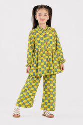 Girls Printed Co-Ord Set