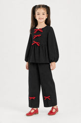 Girls’ Black Co-Ord Set