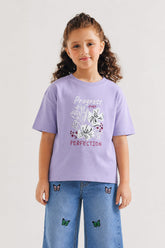 Girls’ Botanical Mantra Tee