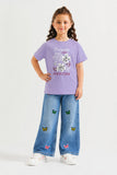 Girls’ Botanical Mantra Tee