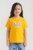 Girls' Butterfly Floral Tee