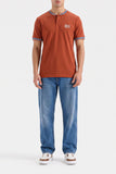 Men's Brown Henley