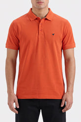 Men's Orange Polo