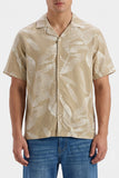 Men's Tropical Leaf Jersey Shirt