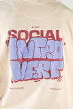 Men's Social Introvert Oversized Crew