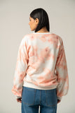 The Watercolor Floral Print Oversized Sweatshirt