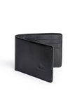 BRAVE Shining Black Leather Wallet