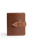 Men's Buckled Strap Leather Wallet