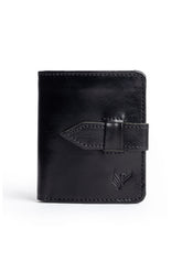 Men's Buckled Strap Leather Wallet
