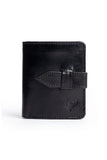 Men's Buckled Strap Leather Wallet