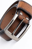 Dark Brown Leather Belt