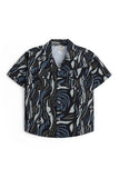 Boys' Abstract Camo-Print Shirt