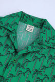 Boys Tropical Cuban Collar Shirt