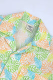 Boy's Multi-Neon Botanical Resort Shirt