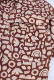 Boys' Abstract Print Casual Shirt